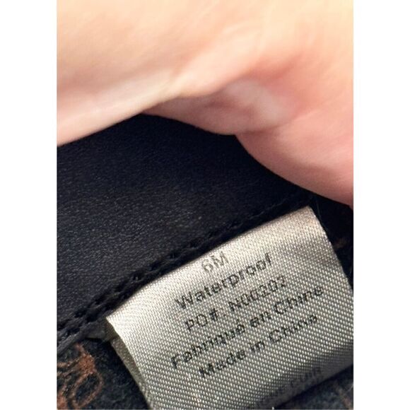 Blondo Knee High Black Boots Size 6 Women’s Waterproof Zip Up Block Heel - Picture 6 of 8